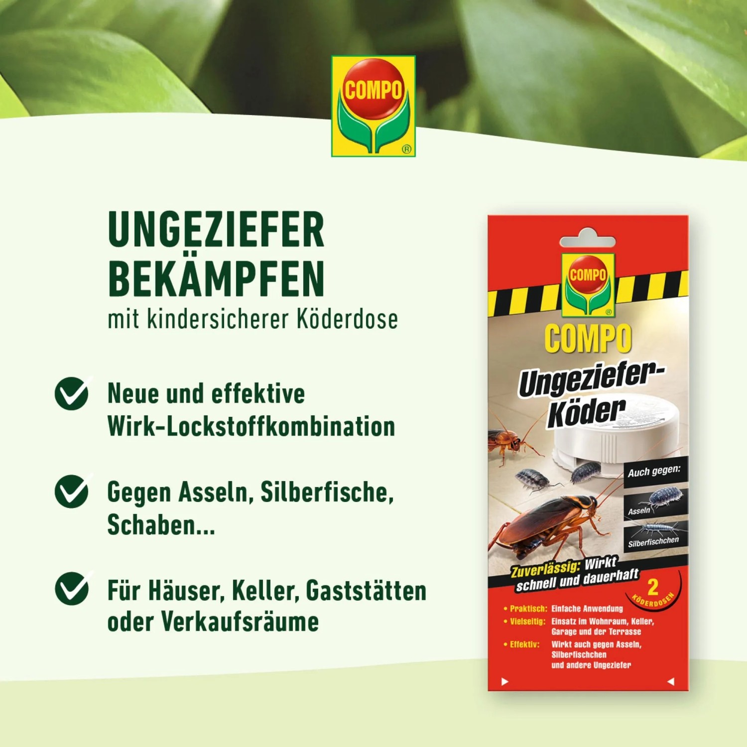 Compo Ungeziefer-Kder 2 Dosen kaufen bei OBI