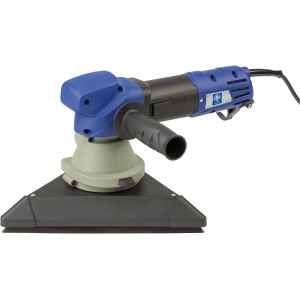 LUX 2-in-1 Trockenbauschleifer TBS-750 mit Dreieck- und Rundschleifkopf.