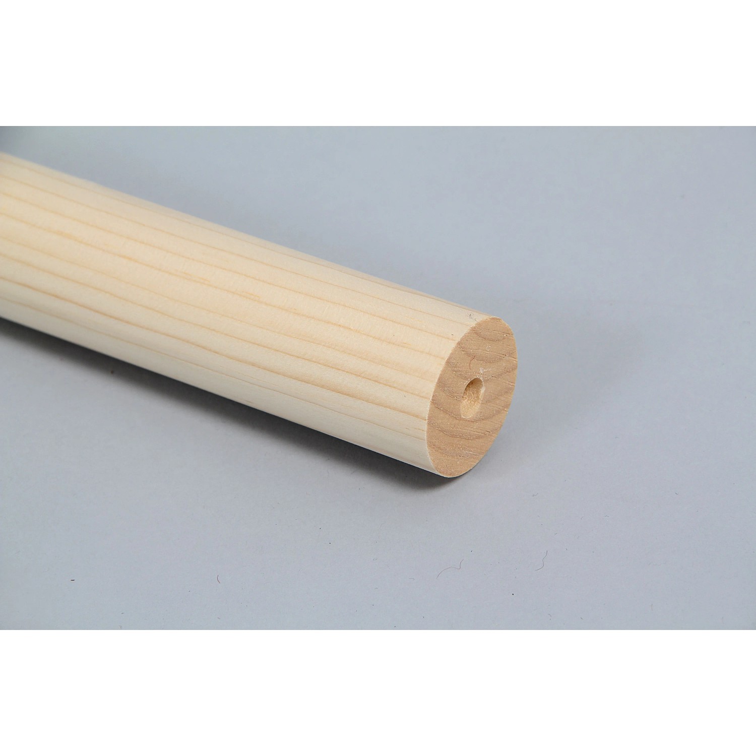 Handlauf Fichte Massivholz Ø 40 mm - Länge 1.500 mm für Innen & Außen_4