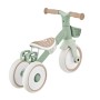 Globber Learning Trike 2in1, salbeigrün, als Dreirad mit Körbchen. Höhenverstellbarer Sattel, EVA-Reifen.