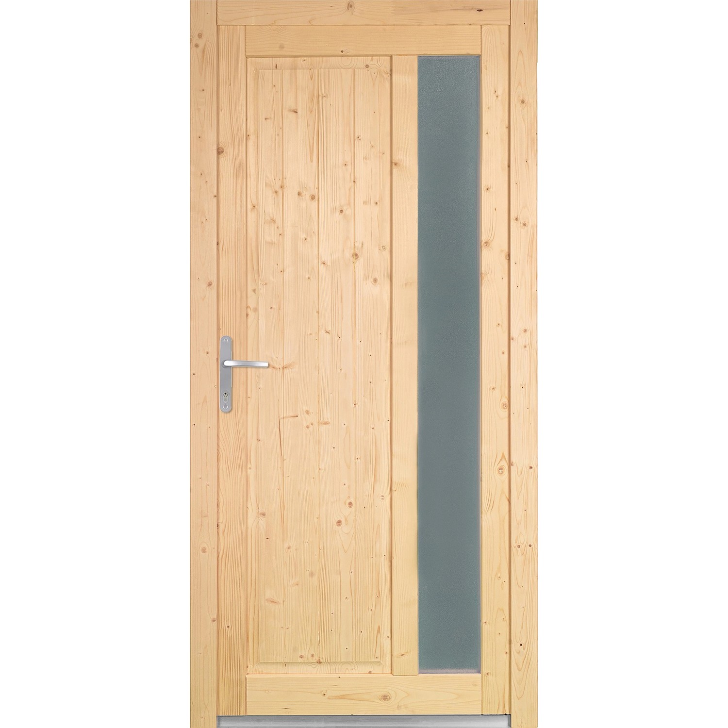 Panto HolzNebeneingangstür NET 510 Fichte Natur 88 cm x 200 cm