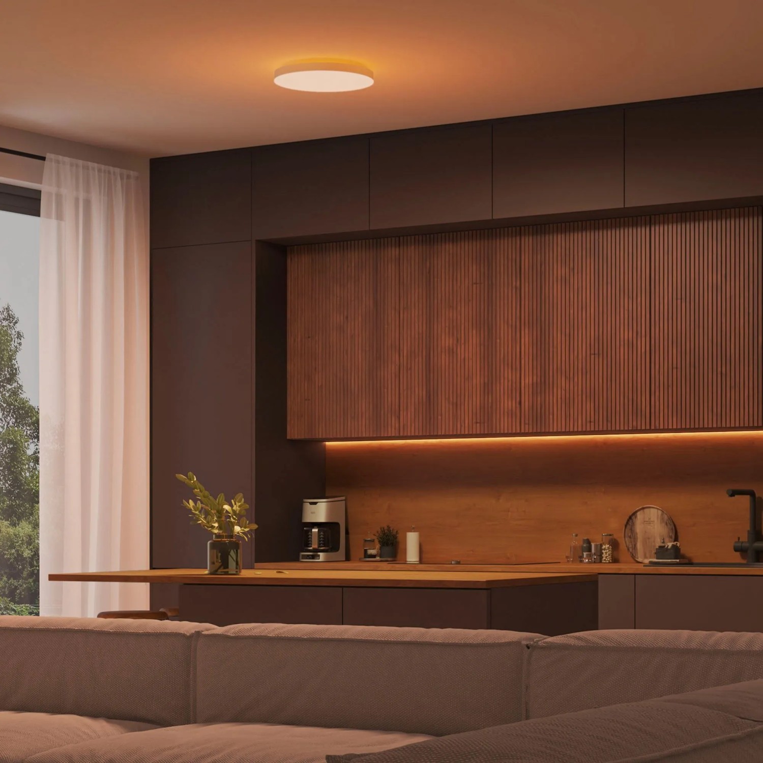 Philips Hue Smart-LED-Panelleuchte Datura White & Color Ambiance Ø 38,4 cm_5