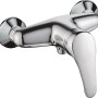Chromfarbene baliv Duscharmatur DU-5090 mit Einhebelmischer für Dusche.