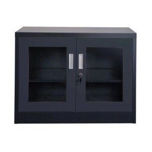 Jet-Line Aktenschrank Ufa Dunkelgrau Metallschrank