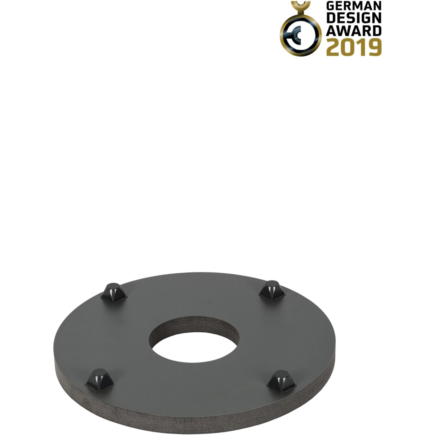 Pflanzwerk Pflanzenroller, ultraflach, Ø 28cm, mit Rollen. Ideal für Pflanzkübel und den Innen- und Außenbereich.