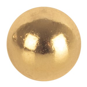 Goldene Fix-o-moll Magnetkugel Neodym, Ø 5mm für Pinnwände.
