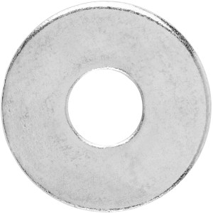 Verzinkte LUX Karosseriescheibe, Ø 6,4 x 18 mm, 100 Stück, für stabile Kraftverteilung im Karosseriebau.