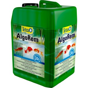 Tetra Pond AlgoRem 3l: Algenmittel für klares Teichwasser im Gartenteich.