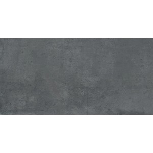 Feinsteinzeug Bodenfliese (60,8x30,4 cm) in dunkler Betonoptik, ideal für moderne Innenräume.