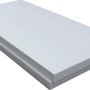 Weiße XPS Dämmplatte SF, 100 mm stark, für Innen- und Außenbereich.