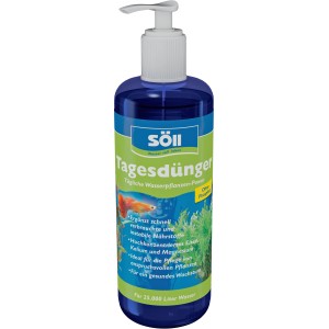 Söll Tagesdünger 500ml für Wasserpflanzen im Aquarium.