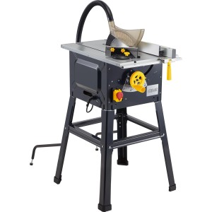 CMI Tischkreissäge C-TKS-1600 eco für präzise Holzbearbeitung mit Absaugstutzen und Hartmetall-Sägeblatt.