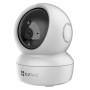 Weiße Ezviz H6c WLAN-Überwachungskamera für den Innenbereich mit Schwenk- und Neigefunktion.
