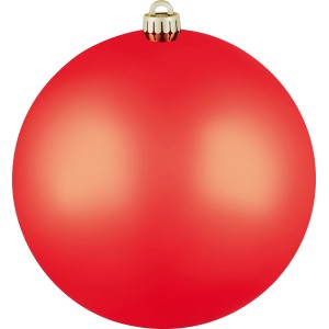 XXL Weihnachtskugel Ø 20 cm Rot Matt 1 Stück