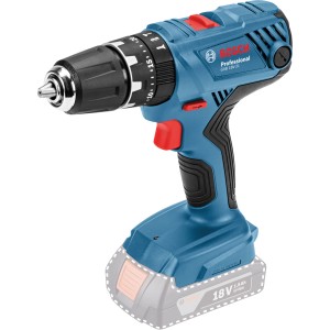 Bosch Professional Akku-Schlagbohrschrauber GSB 18V-21 C Solo, blau, ohne Akku.