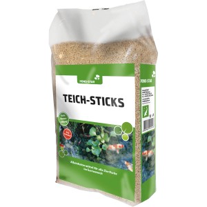 Pondstar Teichsticks Premium 15L: Alleinfutter für Zierfische im Gartenteich.