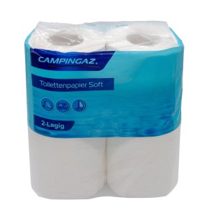 Campingaz Toilettenpapier Soft, 4 Rollen Spezialpapier für Camping- und Chemietoiletten.
