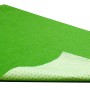 Grüner Kunstrasen-Teppich Hockey, 133x300 cm, für Balkon und Terrasse. Strapazierfähig und mit Noppen.