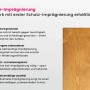 Detailaufnahme Gartenhaus Alpholz Maria Twin, Pultdach, 40 mm Wandstärke, Pinie, zeigt Holzimprägnierung.
