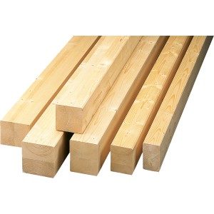 Rettenmeier Brettschichtholz Si Fichte/Tanne, 60x100x2500 mm, mehrschichtig verleimt.