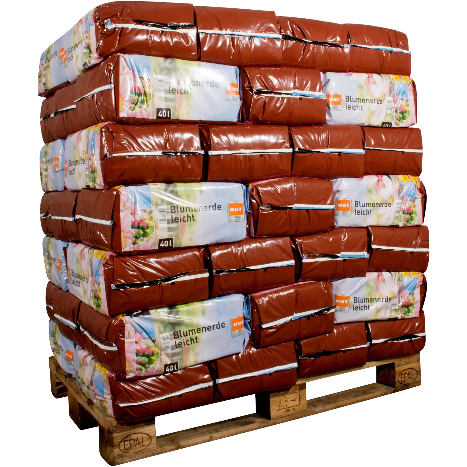 OBI Blumenerde leicht 2.240 l (56 x 40 l) 1 Palette kaufen bei OBI