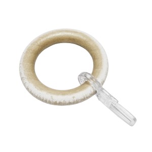 Gardinia Holz-Ringe Country Ø 25 mm Castell Eiche 10-er Pack