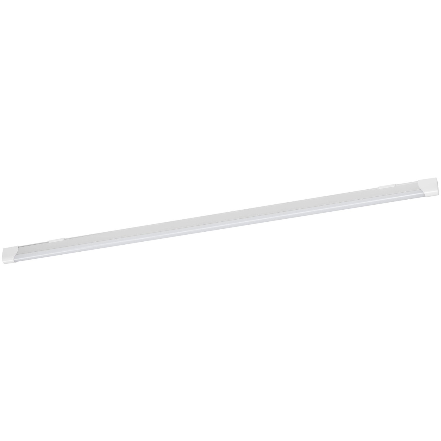 Ledvance LED-Lichtleiste Value Batten, 123cm, silberfarben. Lichtleiste für Küche, Keller oder Flur.