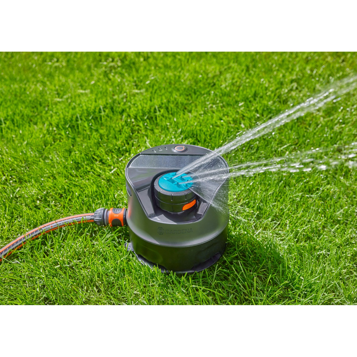 Gardena Bewässerungssystem AquaPrecise Solarbetrieben für Rasen kaufen