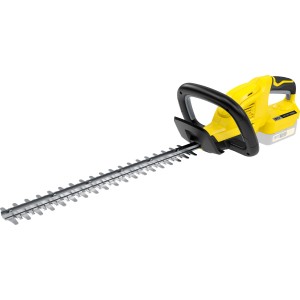 Kärcher Akku-Heckenschere HGE 18-45, gelb/schwarz, mit diamantgeschliffenen Messern.