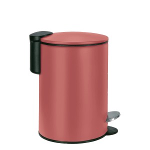 Kleine Wolke Silence Kosmetikeimer in Rosenholz, 3 Liter, mit Tretmechanismus und Soft-Close.