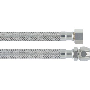 Flexschlauch Verbinder, 500 mm, Edelstahl, für Armatur und Eckventil