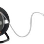 Kabeltrommel mit 25 m LED Lichtband für Baustrahler, aufgerollt.