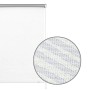 Gardinia Verdunkelungsrollo Thermo Streifen, 82x180 cm, weiß. Rollo zur Fensterverdunklung mit Thermobeschichtung.