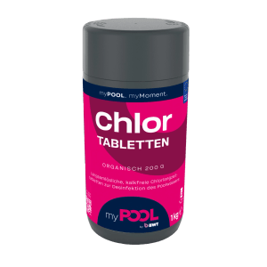myPOOL Chlortabletten für Pools Weiß 5 x 200 g