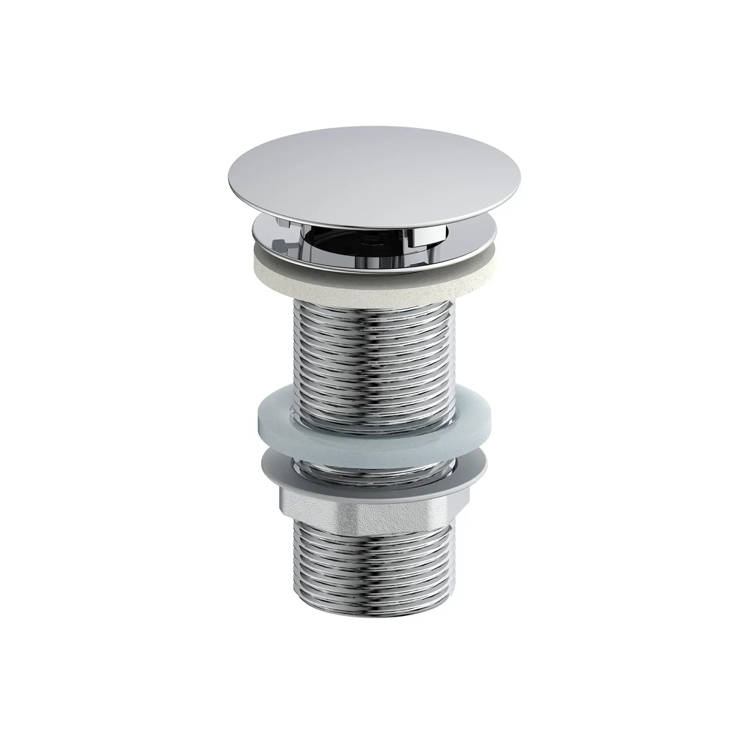 Kirchhoff Ablaufventil, 32mm, chrom, für Waschtisch ohne Überlauf.