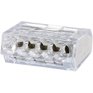 Steckklemme, 5-polig, für Leiter von 0,5-2,5 mm², 10er-Pack