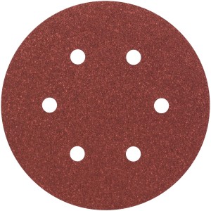 Bosch Schleifblatt, 150 mm, Körnung 80, für Exzenterschleifer, zum Schleifen von Holz.