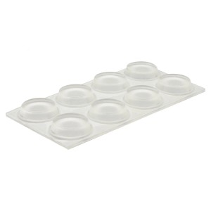 Wagner Elastikpuffer-Set EH3002 Ø 12 mm x 25 mm Transparent 24-tlg.