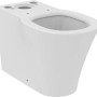 Weißes Ideal Standard Stand-WC Connect Air Tiefspüler, spülrandlos mit AquaBlade Technologie.