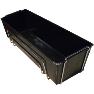 Schwarze Durandal Selection Backform mit Antihaftbeschichtung und Metallgestell.