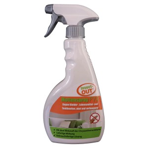 Insect-Out Mottenspray PYR 500ml: Pumpspray zur biologischen Schädlingsbekämpfung gegen Motten.