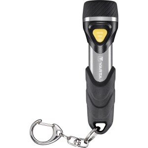 Varta LED-Taschenlampe Day Light mit Schlüsselanhänger und AAA-Batterie.