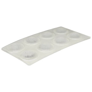 Wagner Elastikpuffer-Set EH3013 Ø 10 mm x 3 mm Transparent 24-tlg.