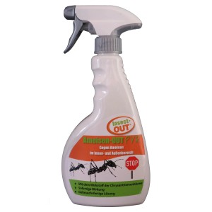 Insect-Out Ameisenmittel PYR 500ml im Pumpspray zur biologischen Schädlingsbekämpfung.