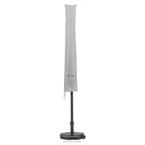 Schneider Schutzhülle für Sonnenschirme bis Ø 400 cm, hellgrau.