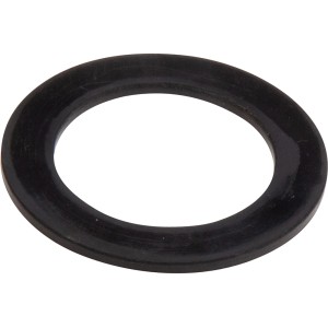 Schwarze Flachdichtung für Adapter, passend für Dichtungs-Sets.