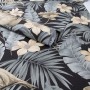 Superfresco Easy Vliestapete Sandrine Tropics Dark mit floralem Dschungel-Motiv.