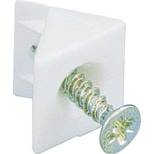 Hettich Rückwandstabilisator 15 mm x 10,7 mm Weiß