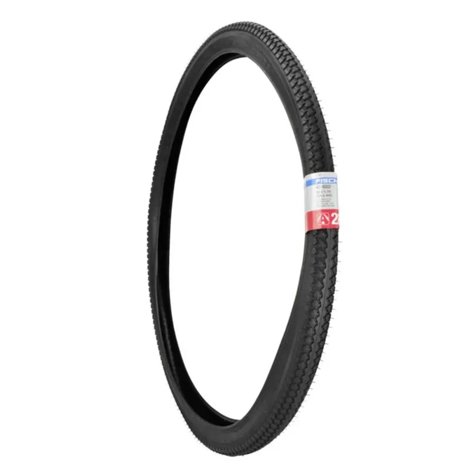Fischer Copertone Per Bici Trekking 28 Pollici - 37-622 ETRTO, Profilo Universale, Nero