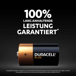 Duracell C Batterie: Leistungsstarke Alkaline Batterie für zuverlässige Energie.